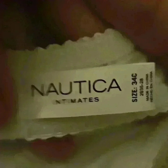 Nautica Womans White Push Up Bra Size 34C - Picture 3 of 10